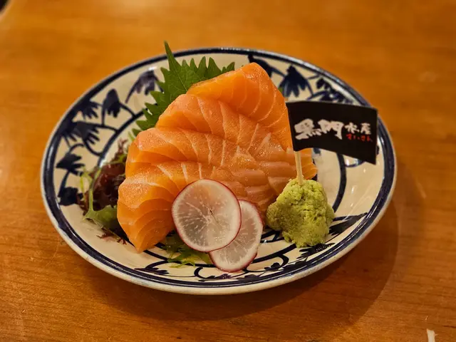 三文魚刺身 (4切)