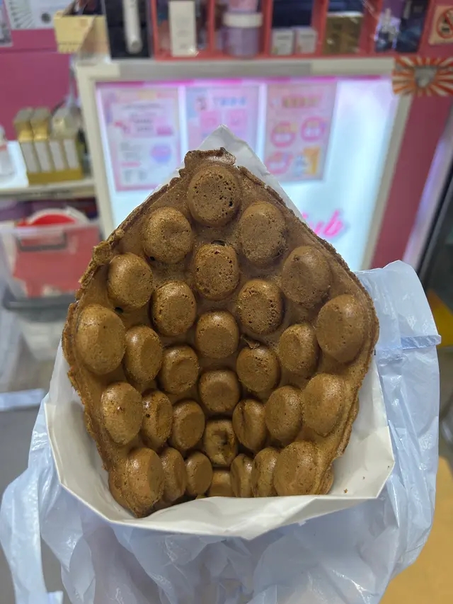 伯爵茶雞蛋仔加流心蜂蜜