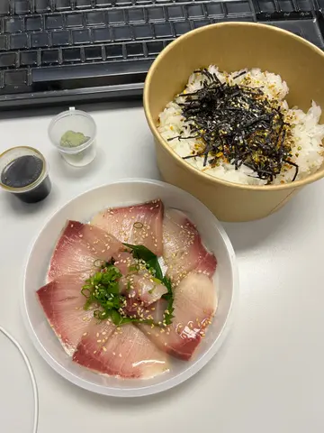 油甘魚飯