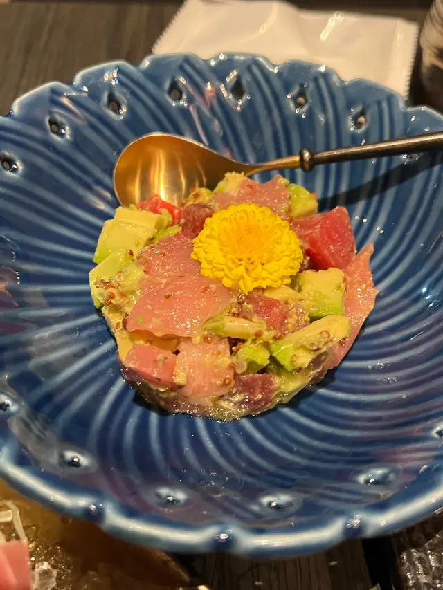 牛油果赤身他他