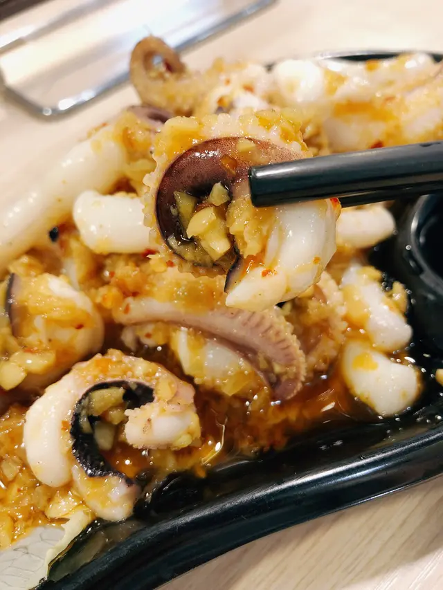 蒜香味一般，有點酸