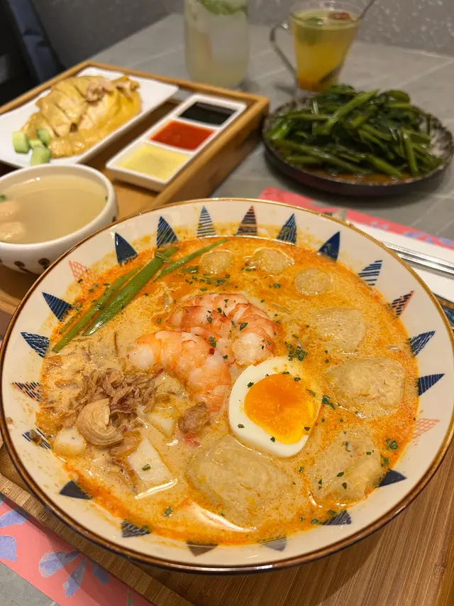 新加坡大蝦喇沙/米線