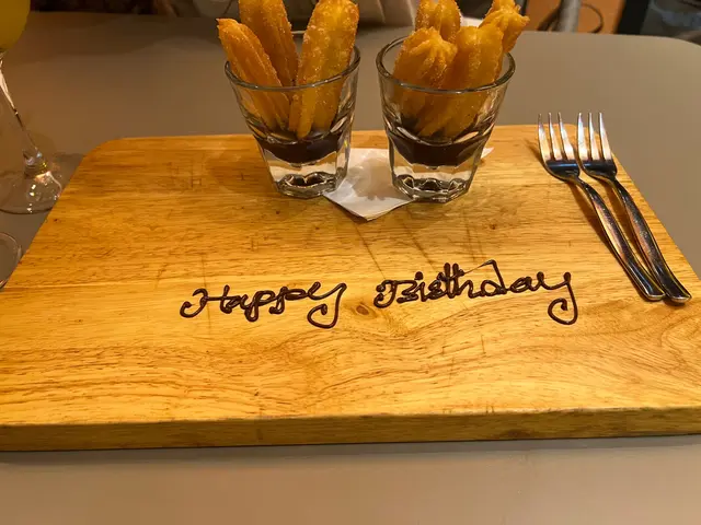 Churros  con  Nutella