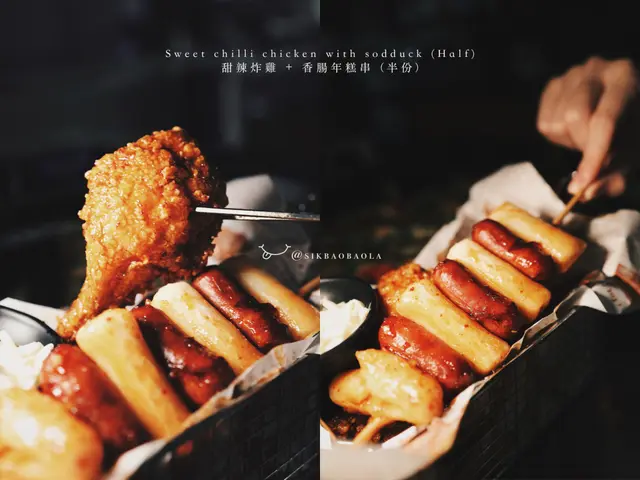 炸雞外脆內嫩，有水準～