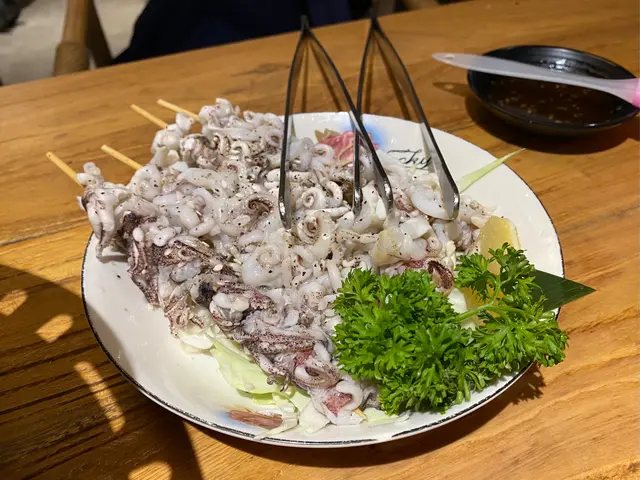 汁燒魷魚頭串