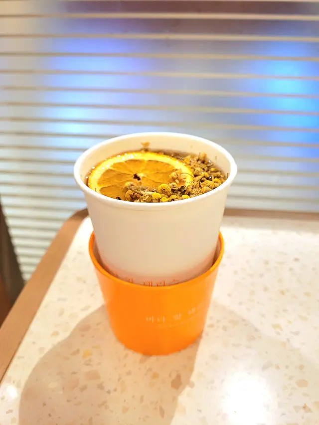 熱洋甘菊桂花茶