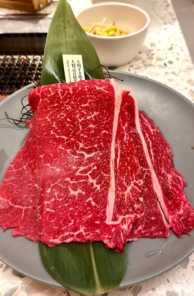 大判壽喜燒牛里脊肉