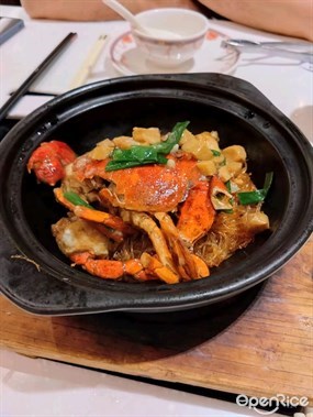 薑蔥肉蟹粉絲煲 - 九龍灣的稻香