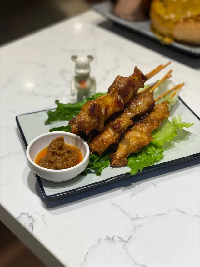 沙嗲串燒雞肉(半打)