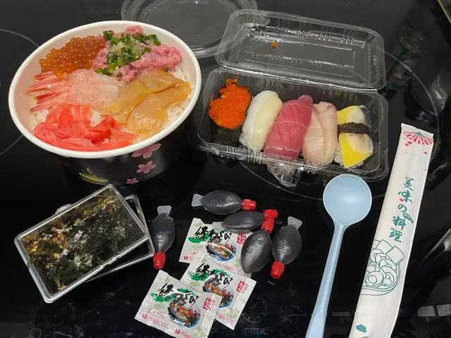 自選魚生飯，壽司