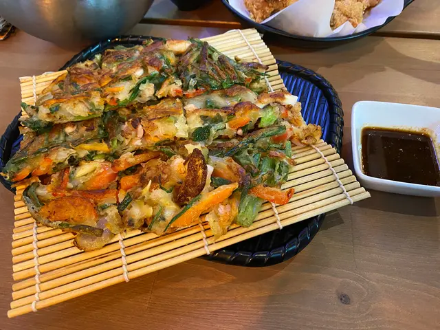 海鮮蔥餅