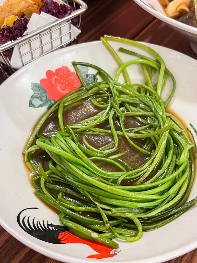 爽脆的台灣直送水蓮菜