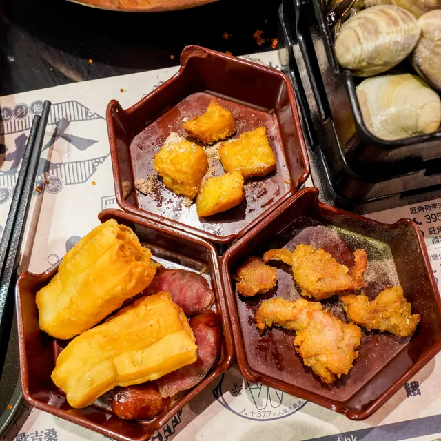 鬼馬老油條, 真豬小香腸, 梅甘酥脆薯, 士林鹽酥雞(辣)