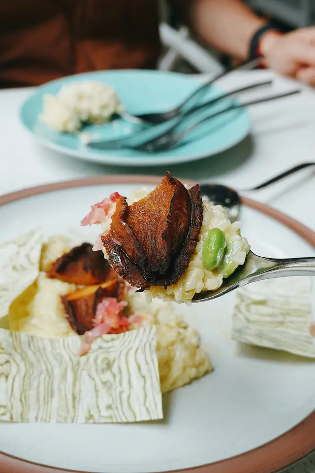 鮑魚蟹膏醬燉飯