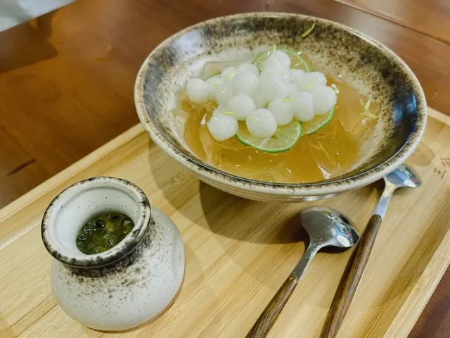 百香果白玉愛玉