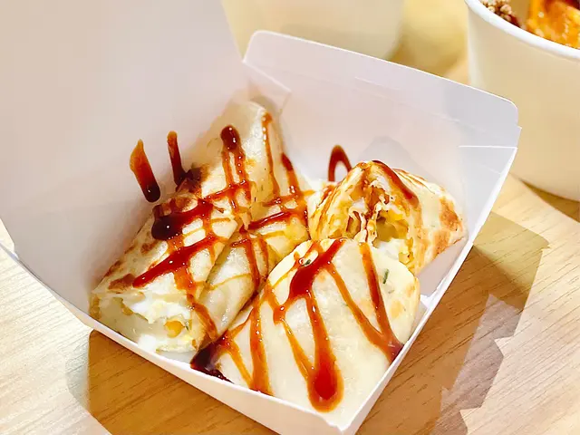 玉米起司蛋餅
