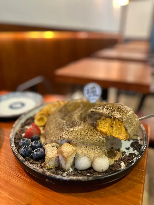 丸久小山園焙茶醬烤蛋糕