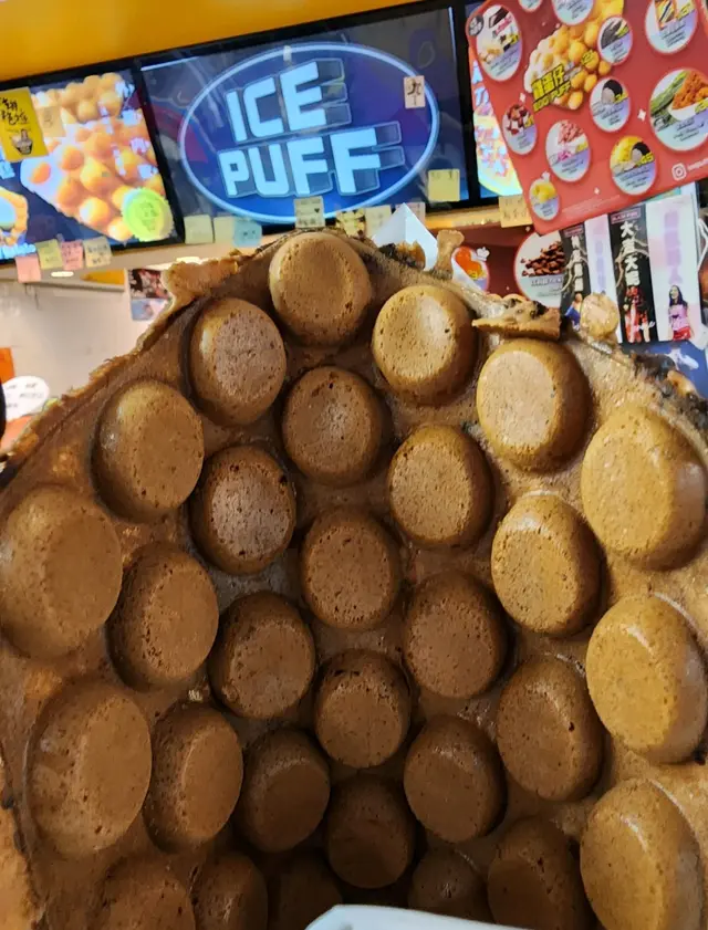 阿華田脆脆雞蛋仔