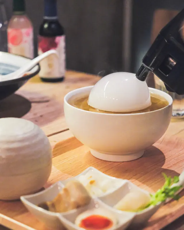 涼風紅楚蟹高湯鹽冷麵