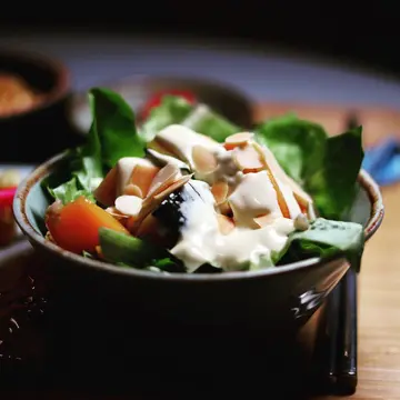 日本南瓜蕎麥沙律