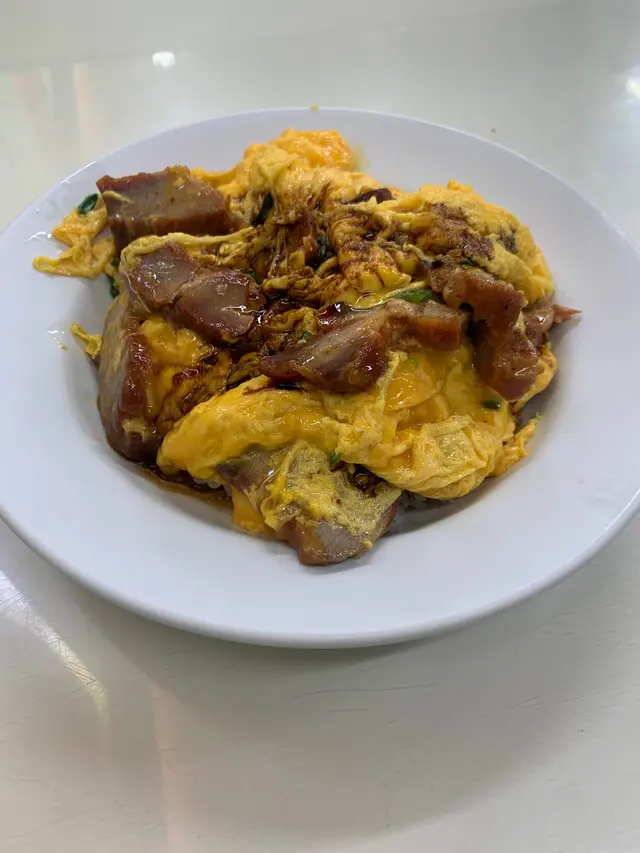 叉燒滑蛋飯