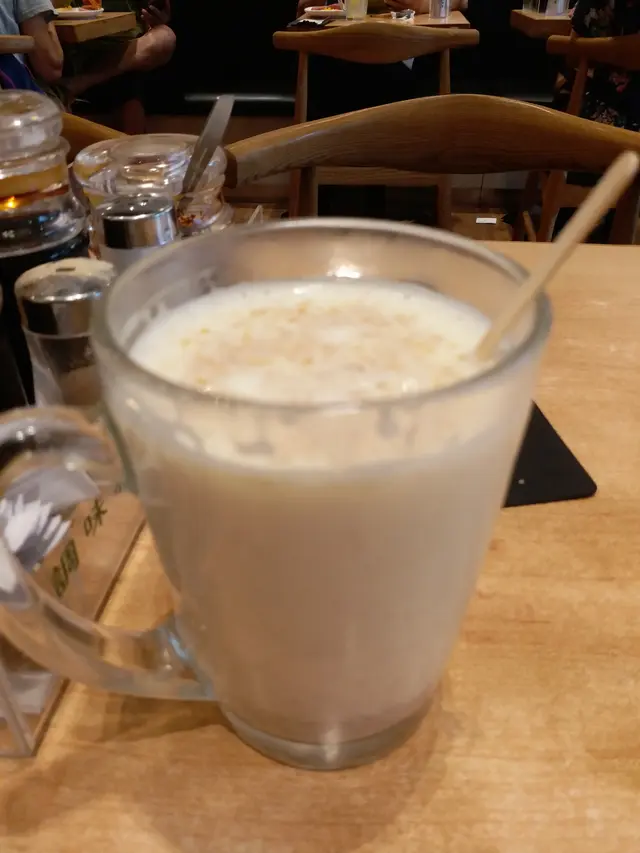 熱椰香胚芽奶露