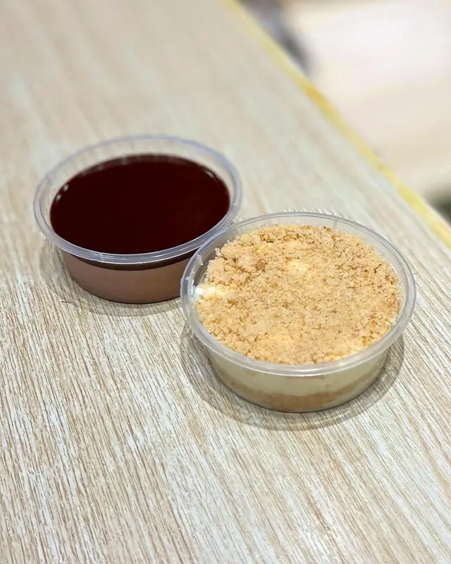 木糠布甸 + 朱古力慕斯