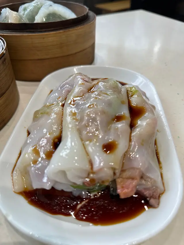 翠綠鮮蝦腸
