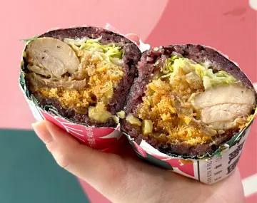 奈良黑椒鸡扒饭团