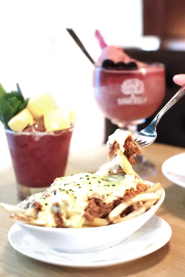 Pulled pork poutine