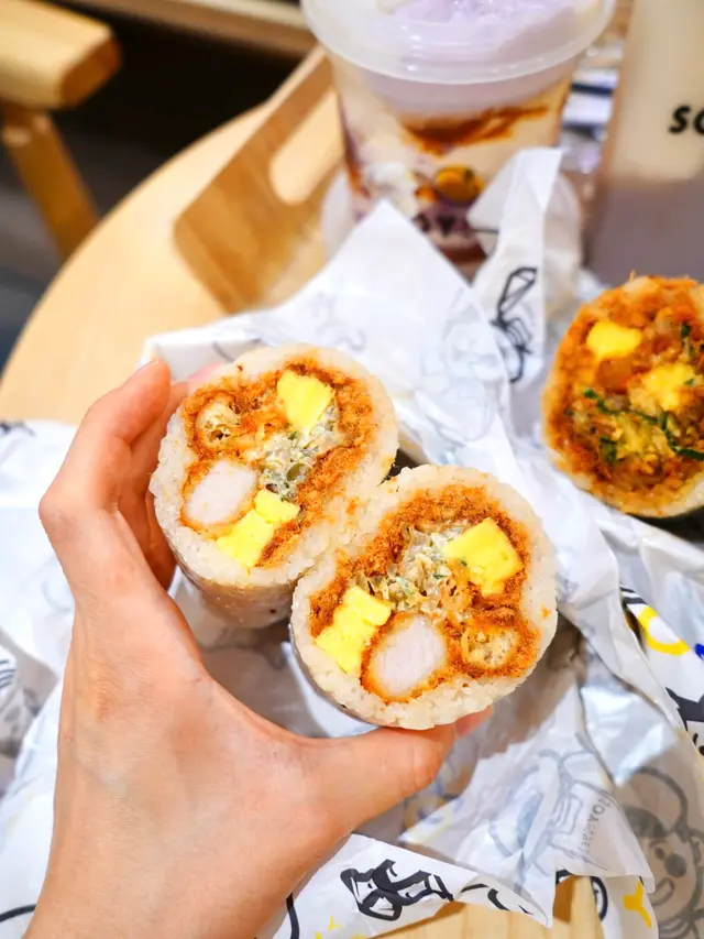 吉列豬扒粢蛋飯