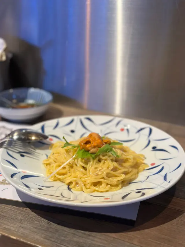 海膽忌廉意大利麵