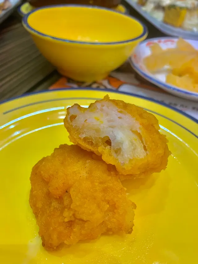 金沙鬼馬百花釀油條