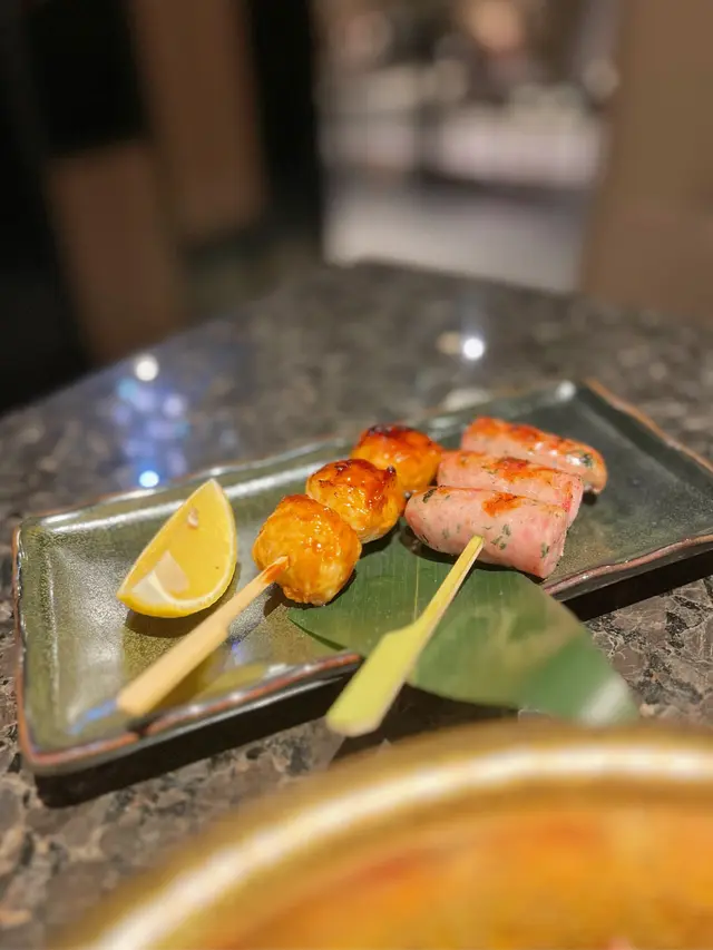 燒錦爽雞肉丸串