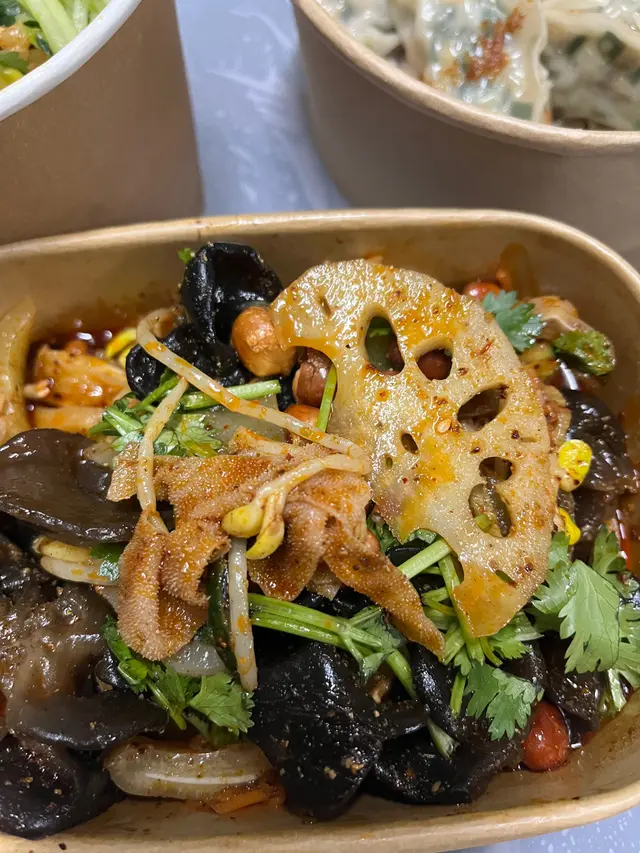 3素2葷既涼拌菜(小辣)