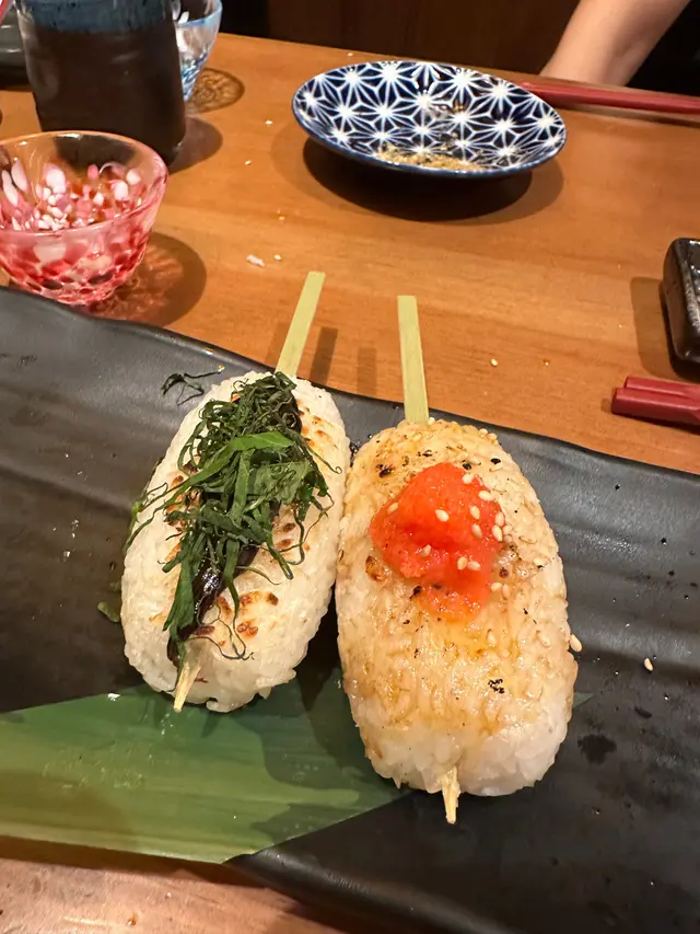 味噌同明天子燒飯團