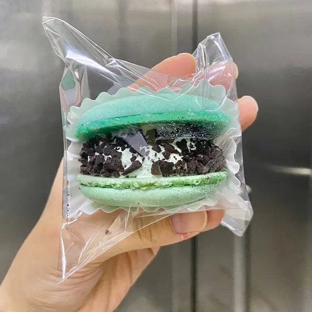 薄荷朱古力馬卡龍