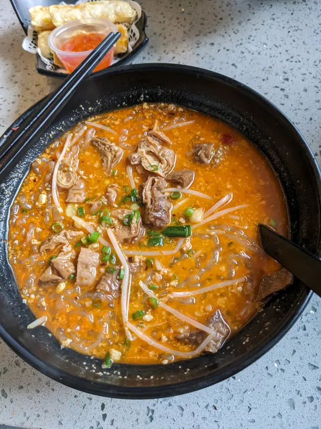 麻辣豬大腸薯粉