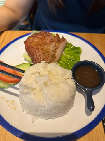 豬頸肉飯