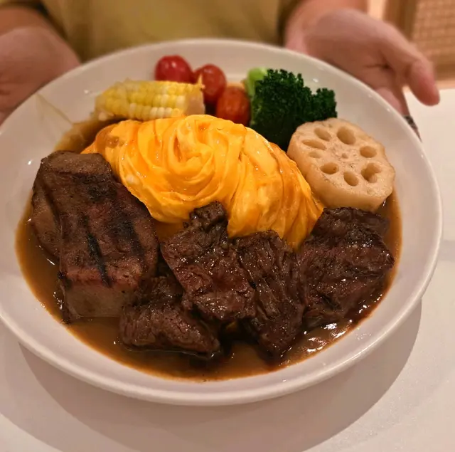 烤特上安格斯牛腰柳·特上一吋牛脷