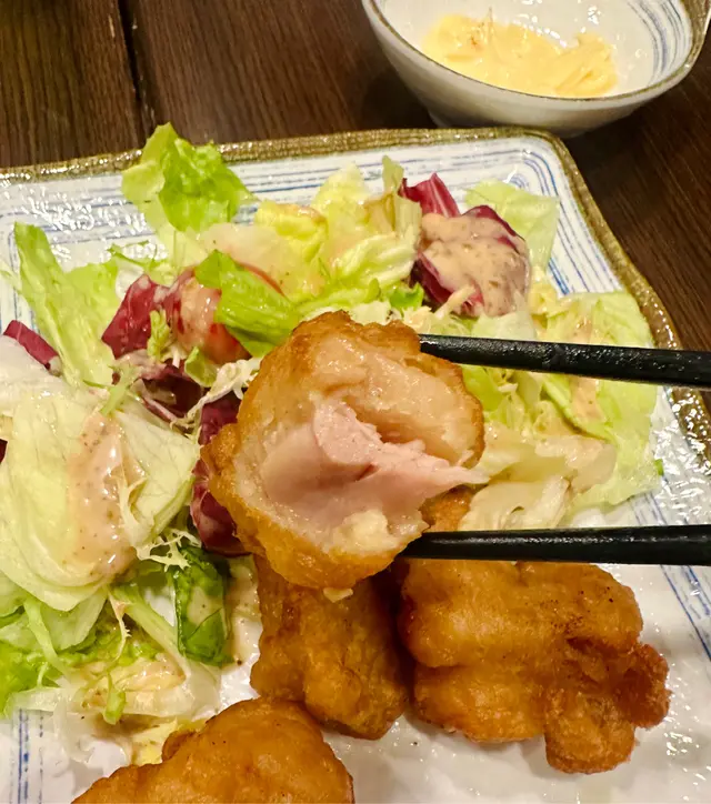 炸雞肉質嫩滑帶汁