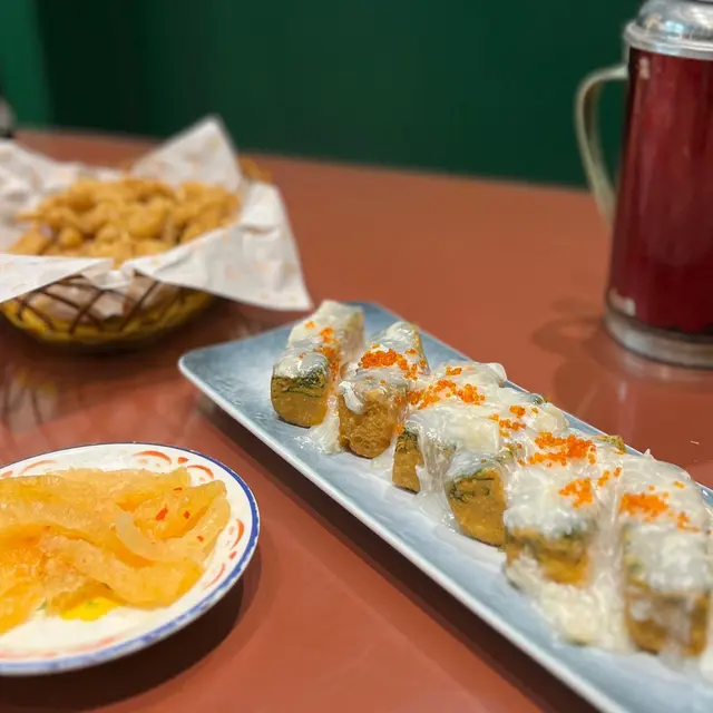 蟹肉菠菜豆腐盒