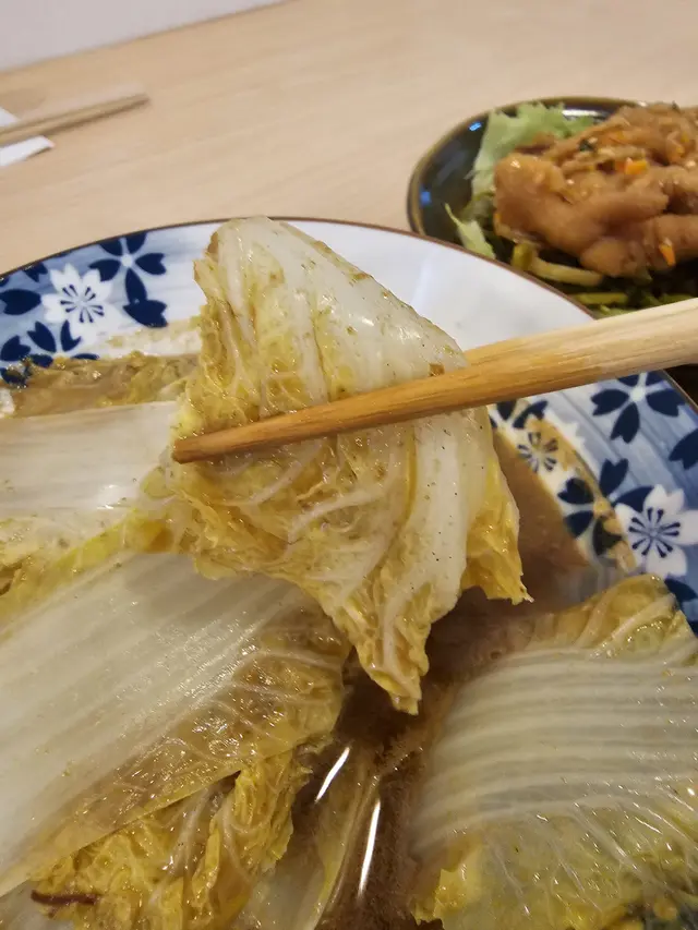 自家製雞湯浸娃娃菜