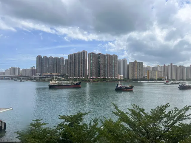 窗口位置可見嘅景色~視野夠廣闊