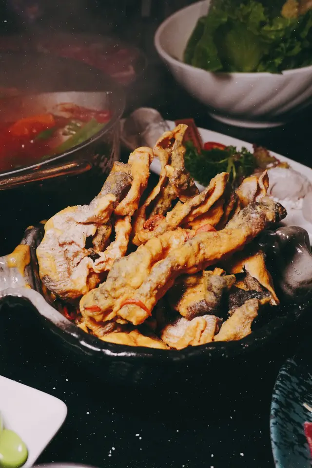 金甲脆魚皮