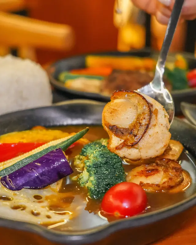 北海道帆立貝湯咖哩