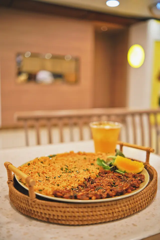 韓國蜆肉紫蘇飯