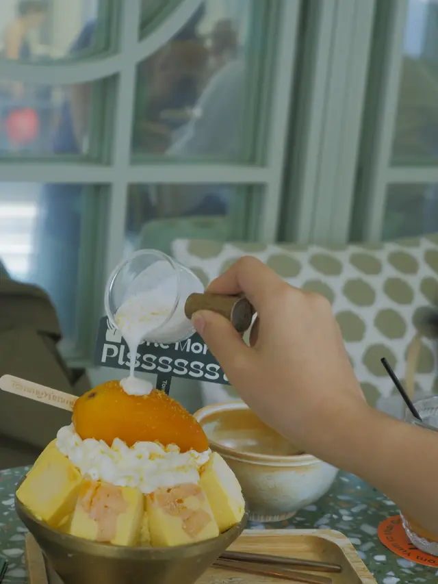 芒果乳酪疊疊冰
