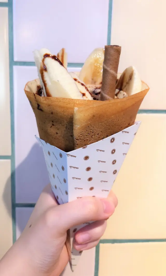 經典榛子香蕉班戟