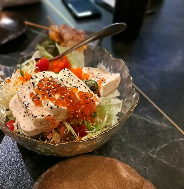 日式麻醬豆腐沙律